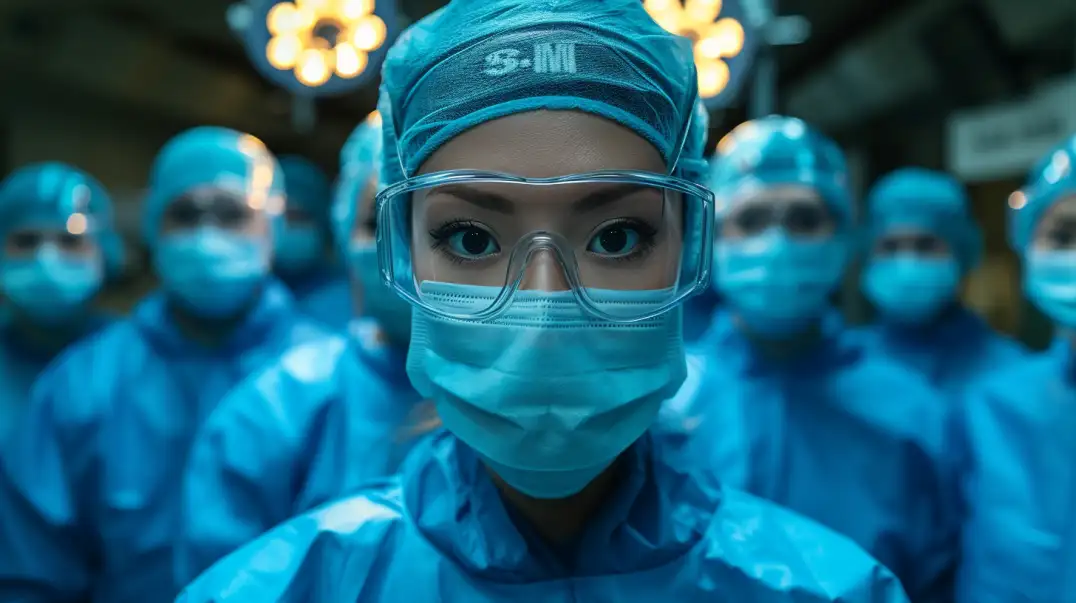 Equipe médica COE Goiânia